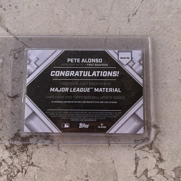 Baseball card - Picture 2 of 2